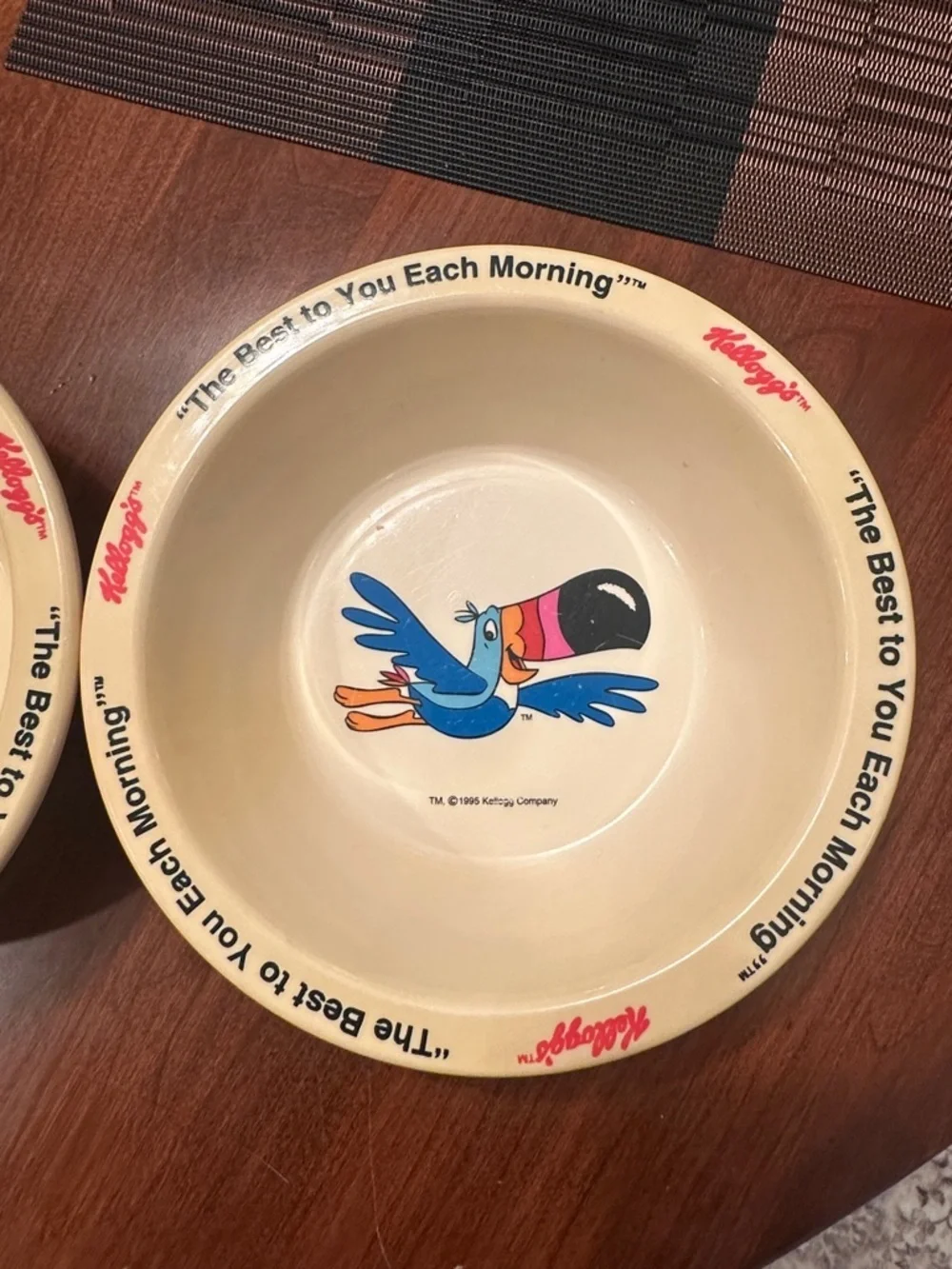 Kellogg's Retro Cereal Bowls with Toucan Tony, Cornelius & Tony the Tiger